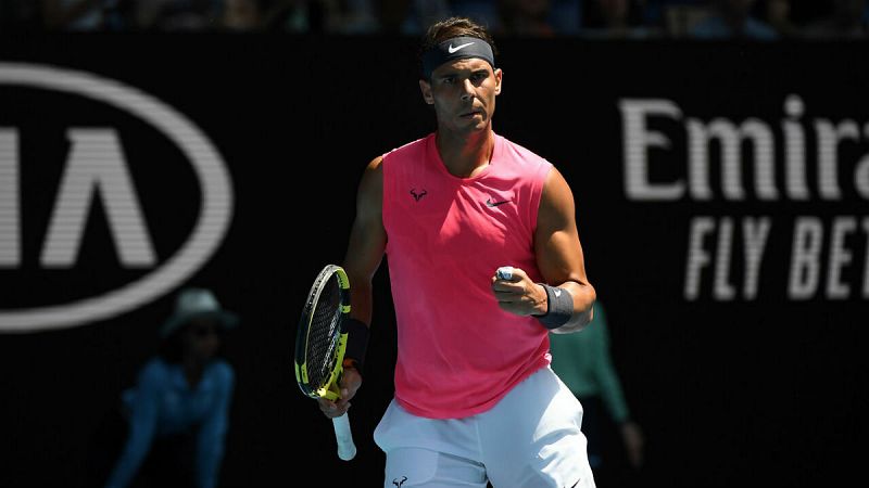 Un correcto Nadal supera con comodidad a Dellien en primera ronda