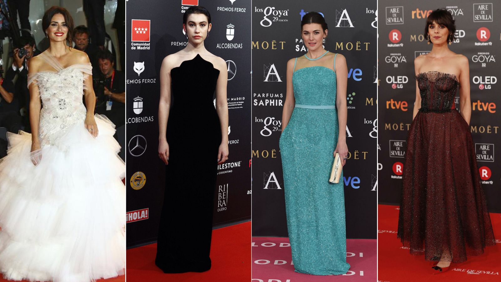 Las 4 nominadas al Goya a Mejor Actriz 2020