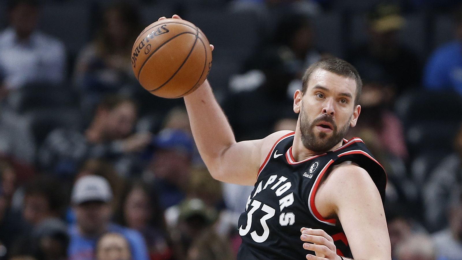 Marc Gasol, en un partido reciente de los Raptors