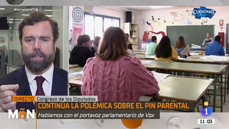 Vox justifica los bulos virales que usa en Twitter para defender el 'pin parental'