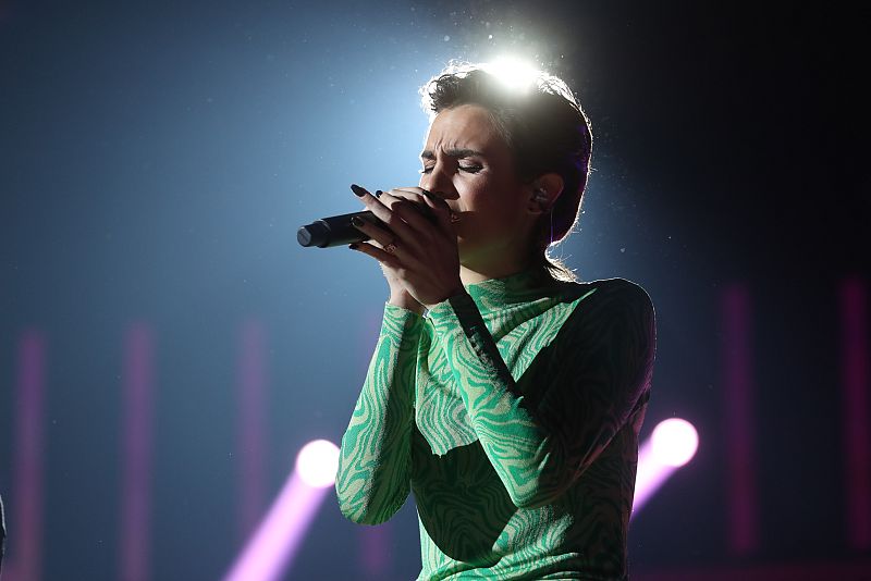 Natalia Lacunza regresa al escenario de 'OT 2020' con "Olvídate de mí"