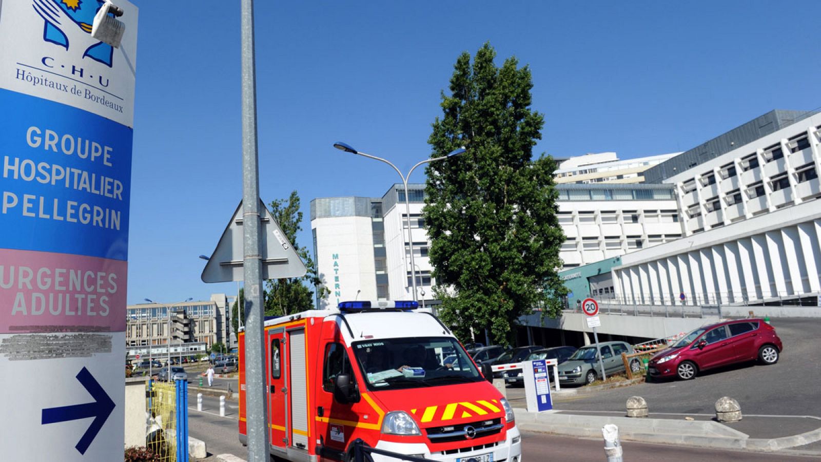 Imagen de archivo del Hospital Pellegrin de Burdeos, Francia. 