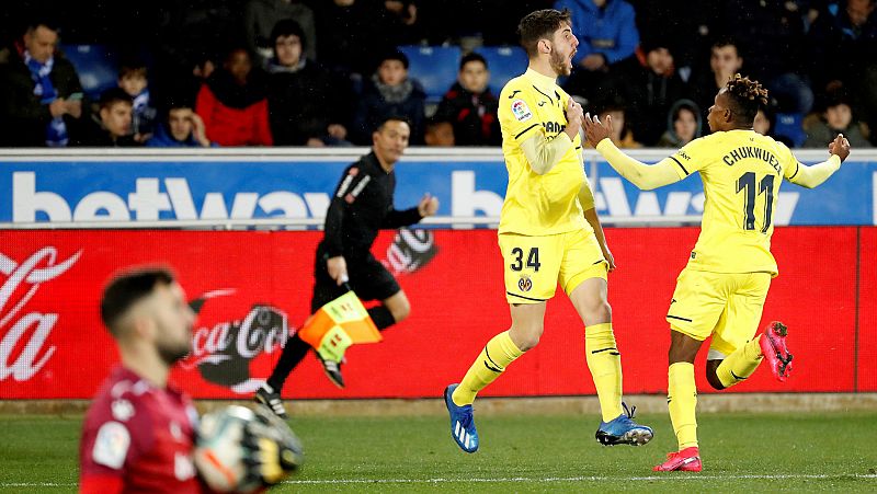 El debut de Niño frustra la alegría del Alavés y da el triunfo al Villarreal en su visita