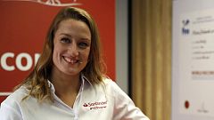 Mireia Belmonte: "Si no puedo ser yo la abanderada, que sea una mujer"