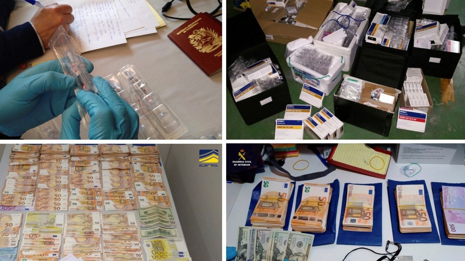 Golpe a una de las redes más importantes de tráfico de EPO para deportistas