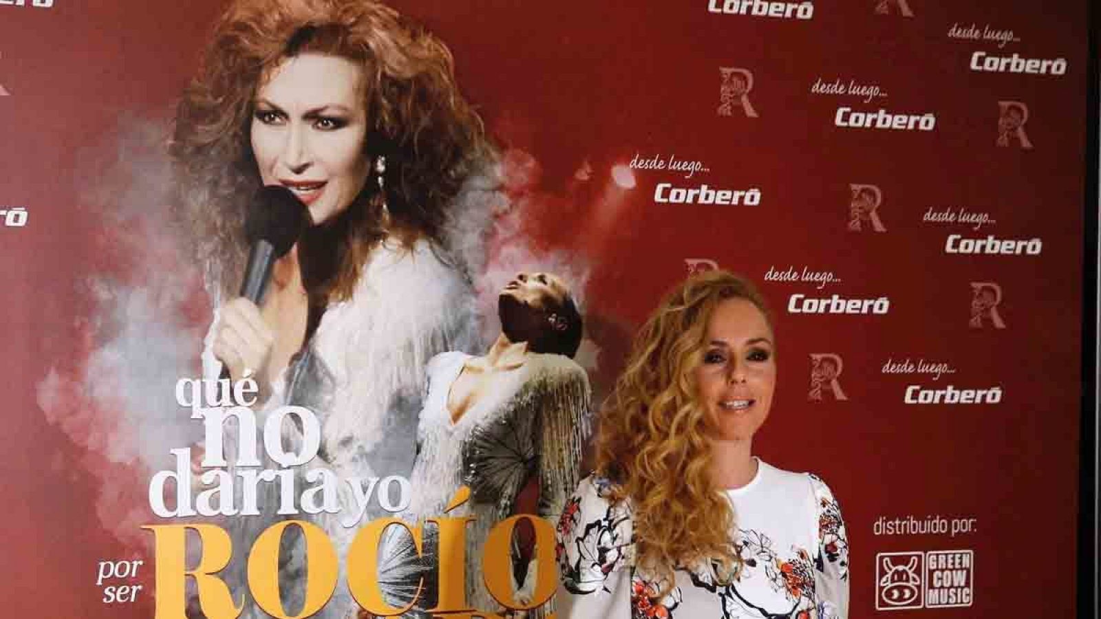 Rocío Carrasco en la presentación del musical inspirado en su madre