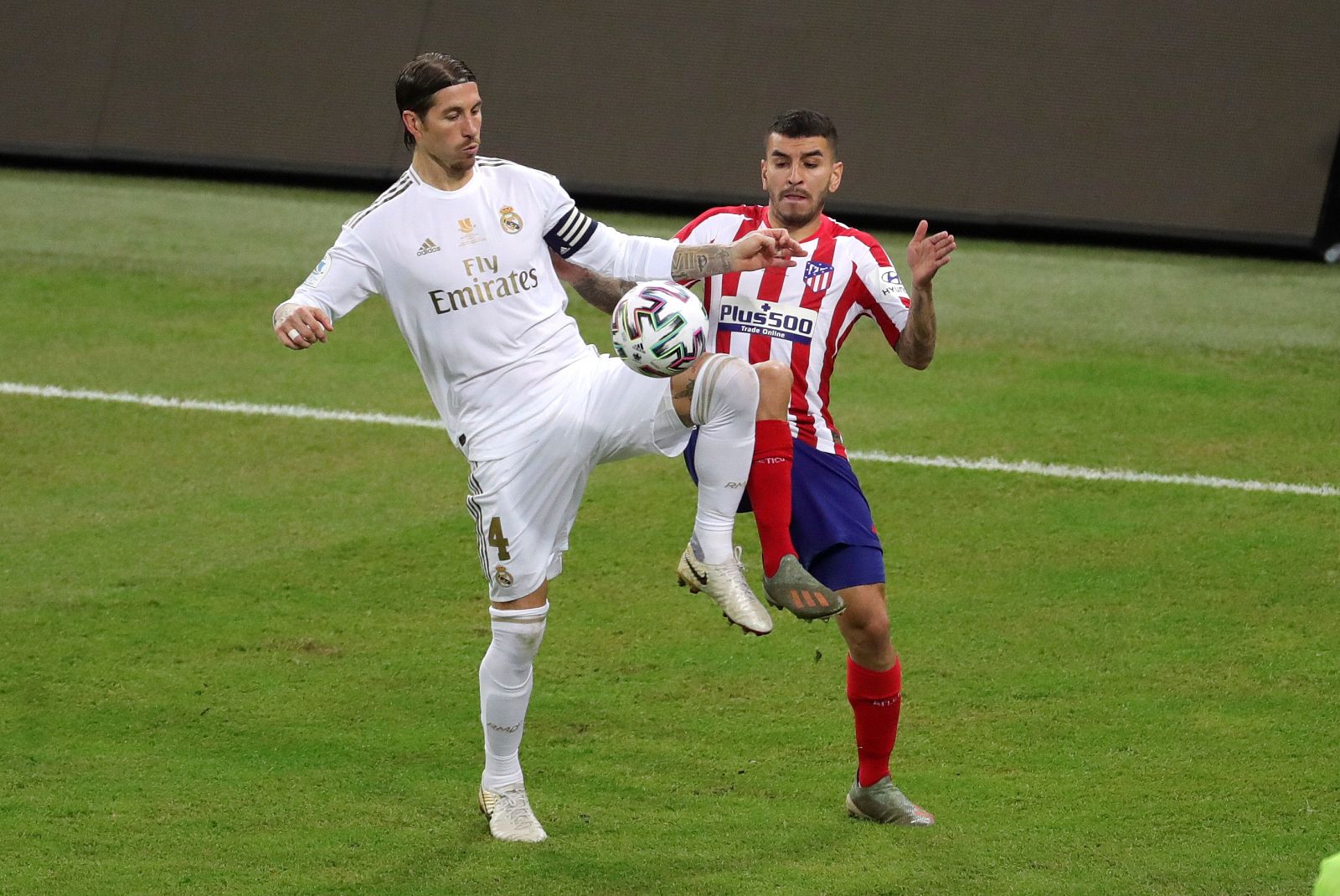 Ramos y Correa, en la final de la Supercopa de hace tres semanas