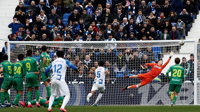 Óscar da tres puntos de oro al Leganés sobre la bocina ante la Real