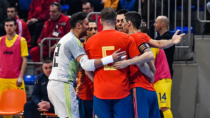 España cumple contra Ucrania y se jugará la plaza en el Mundial ante la anfitriona Serbia