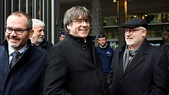 La Justicia belga anunciará el 18 de febrero si anula o suspende la euroorden de Puigdemont y Comín