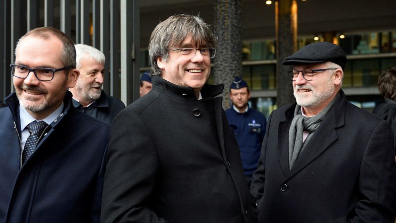 La Justicia belga anunciará el 18 de febrero si anula o suspende la euroorden de Puigdemont y Comín