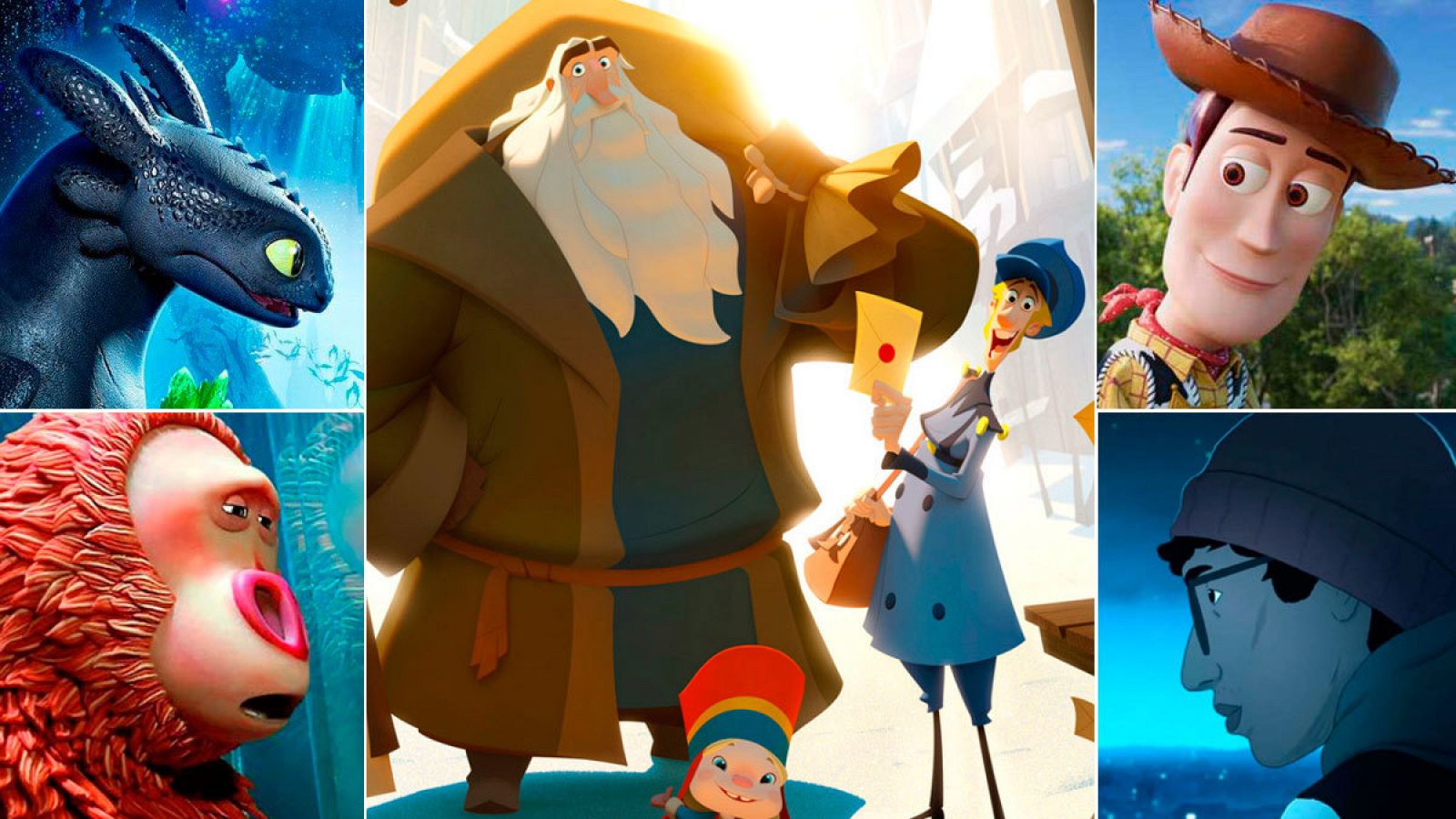 Los nominados a Mejor Película de Animación rodean a 'Klaus'