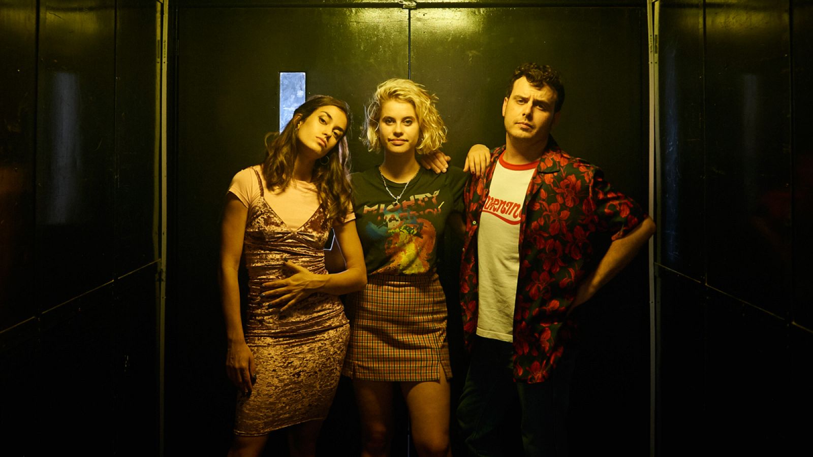 Júlia Bonjoch, Elisabet Casanovas y Artur Busquets, los protagonistas de 'Drama'