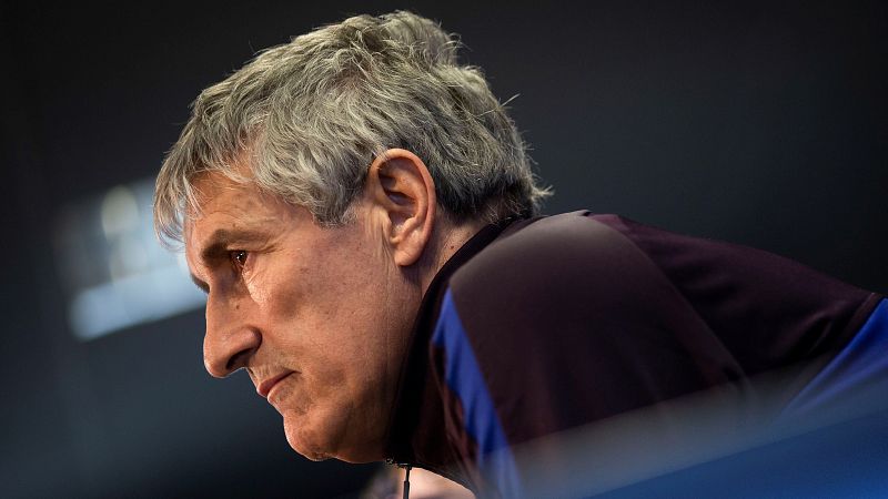 Quique Setién: "A mí habladme de fútbol"