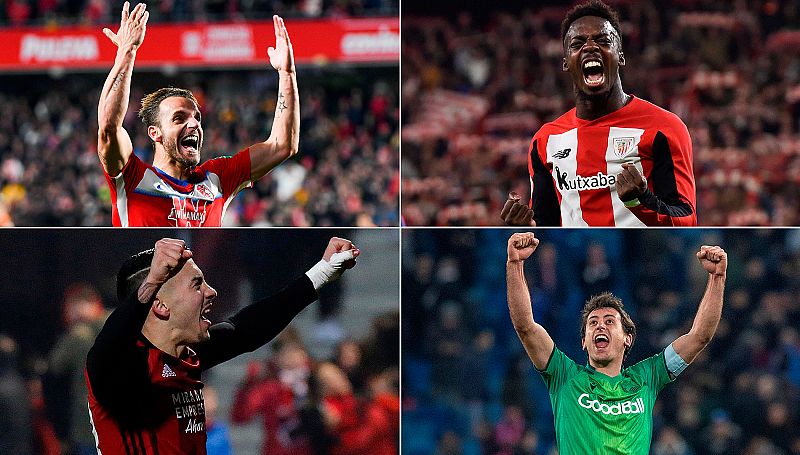 La Copa de los modestos: Mirandés, Granada, Real Sociedad y Athletic son los cuatro semifinalistas sorpresa