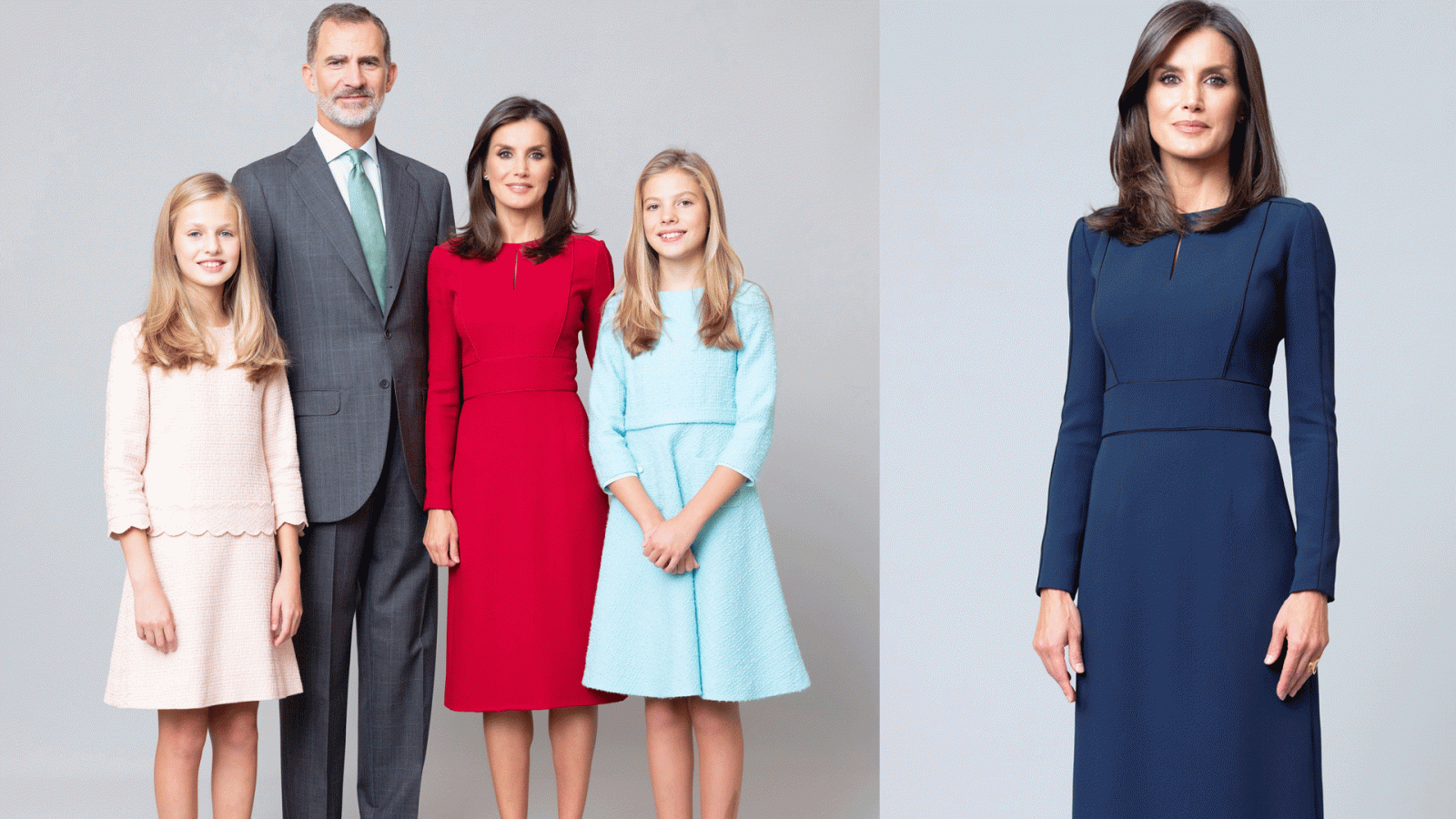 La Familia Real: Doña Letizia repite vestido