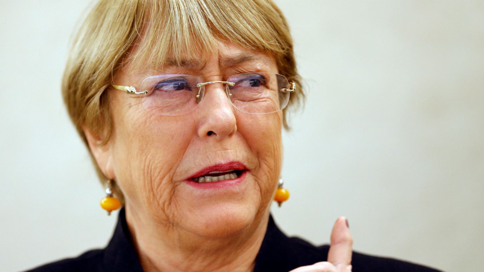 La Alta Comisionada de Derechos Humanos de la ONU, Michelle Bachelet.