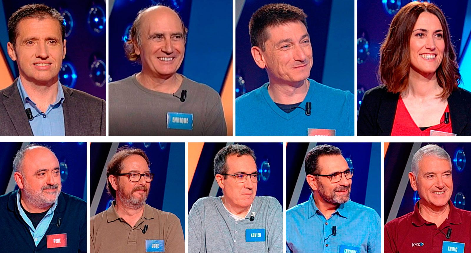 Los nueve concursantes Magníficos de este año, que compiten del 17 al 27 de febrero