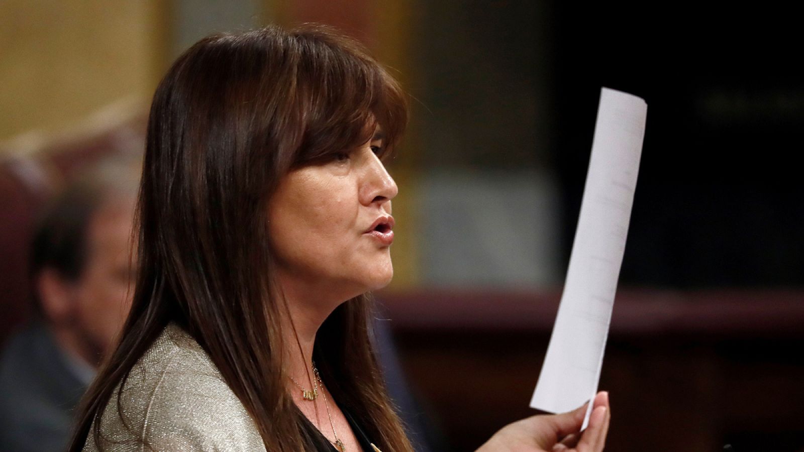 La portavoz de JxCat, Laura Borrás