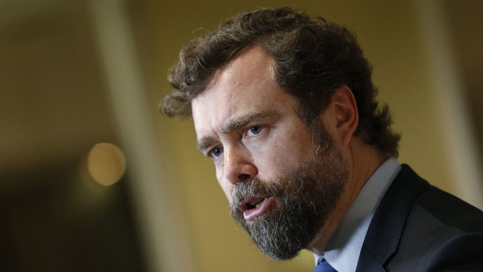 El portavoz de Vox en el Congreso, Iván Espinosa.