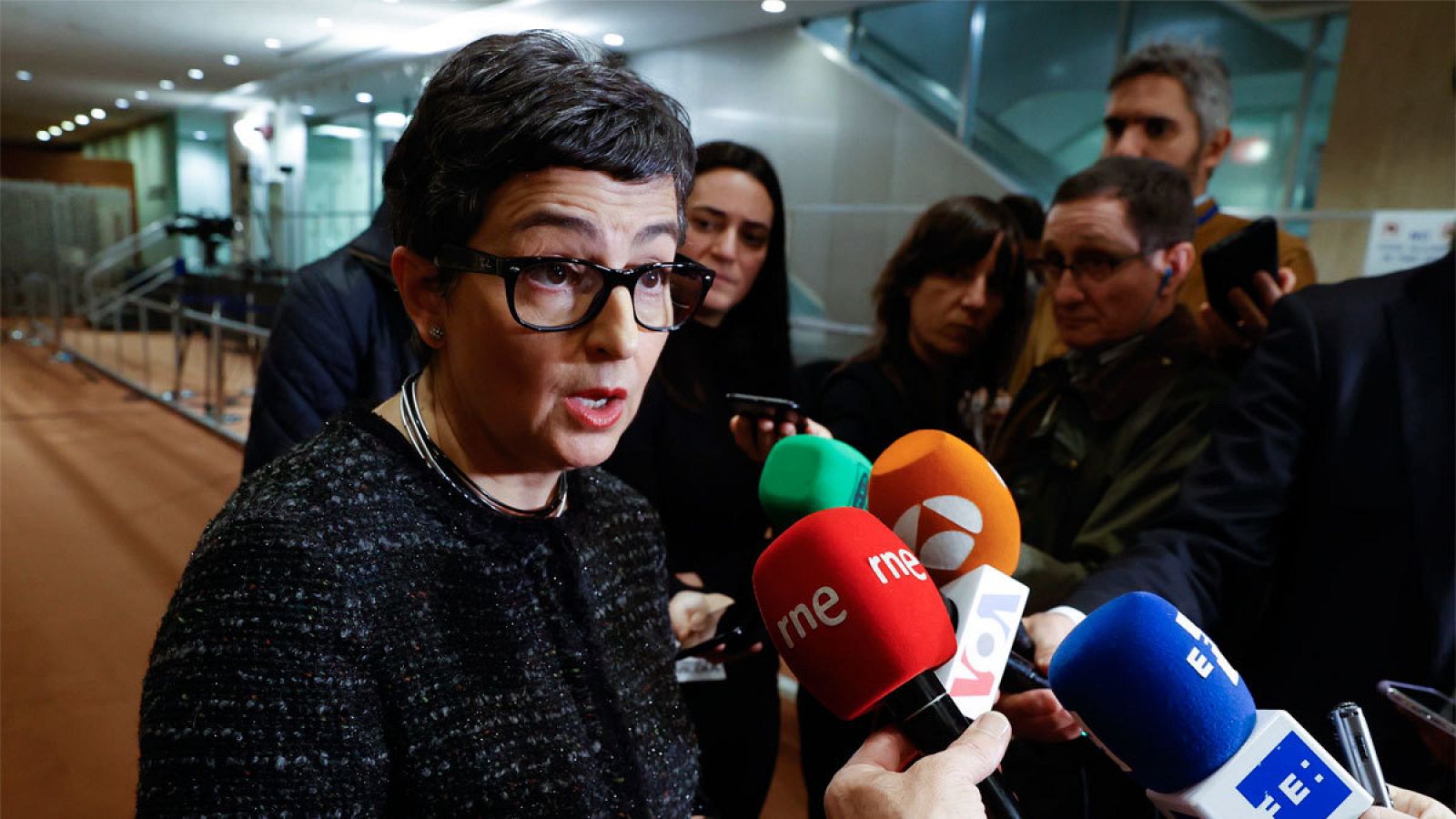 La ministra de Exteriores, Arancha González Laya