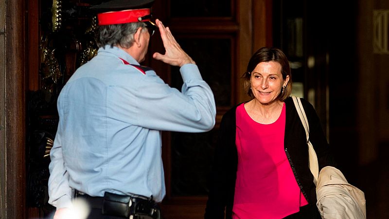 Carme Forcadell sale de prisión para hacer tareas de voluntariado 