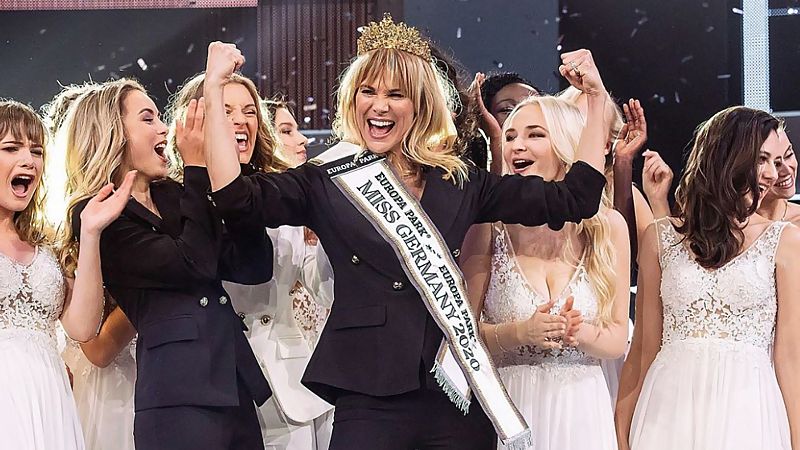 "No eres demasiado mayor y no es demasiado tarde": el mensaje de Leonie von Hase, coronada Miss Alemania a los 35 años