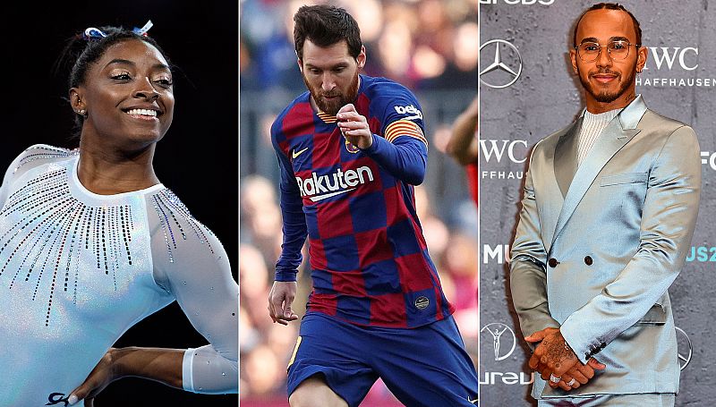 Leo Messi, Lewis Hamilton y Simone Biles, premios Laureus a deportistas del año
