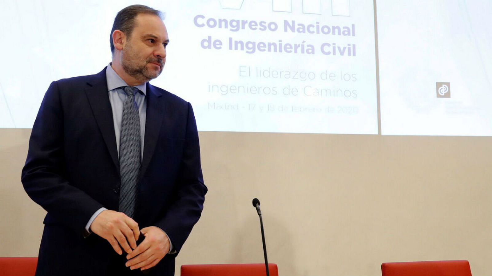 José Luis Ábalos en la inauguración de un congreso