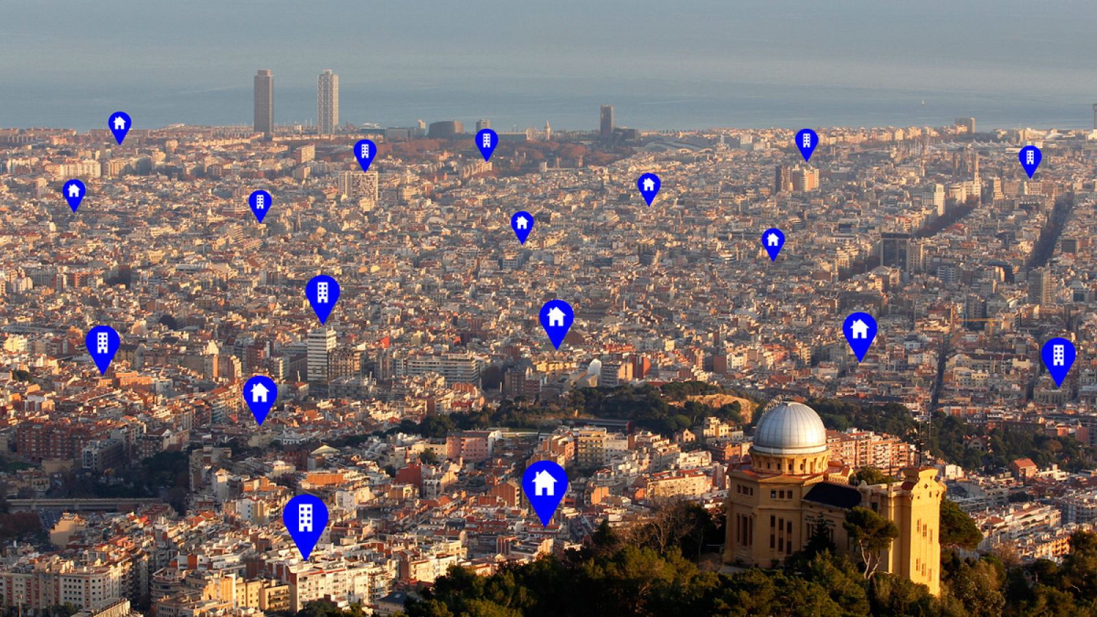 Imagen de Barcelona con ofertas inmobiliarias destacadas