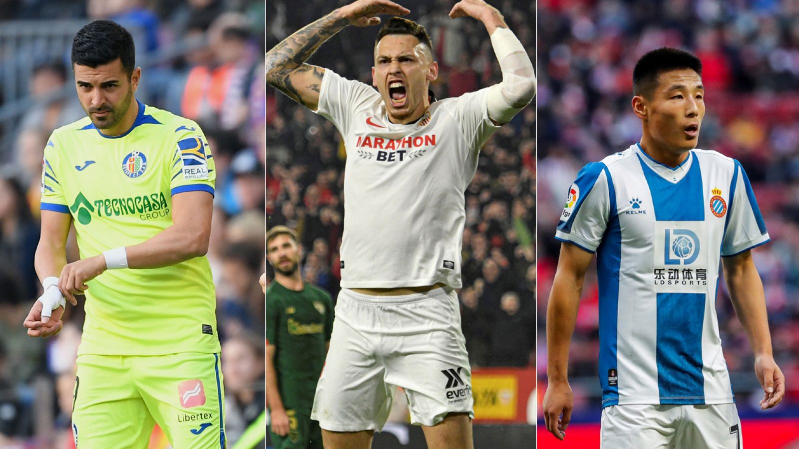 Getafe, Sevilla y Espanyol retoman su reto en la Liga Europa