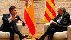 Sánchez acepta la propuesta de Torra del 26 de febrero para constituir la mesa de diálogo