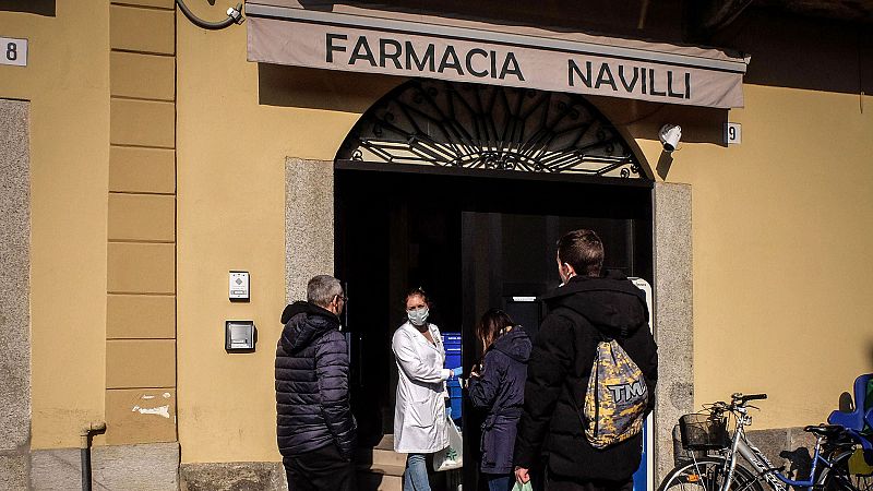 Codogno, zona cero del coronavirus en Italia: "La gente se ha encerrado en casa y está cundiendo el pánico"