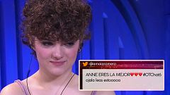 Amaia resucita su cuenta de Twitter para darle todo su apoyo a Anne