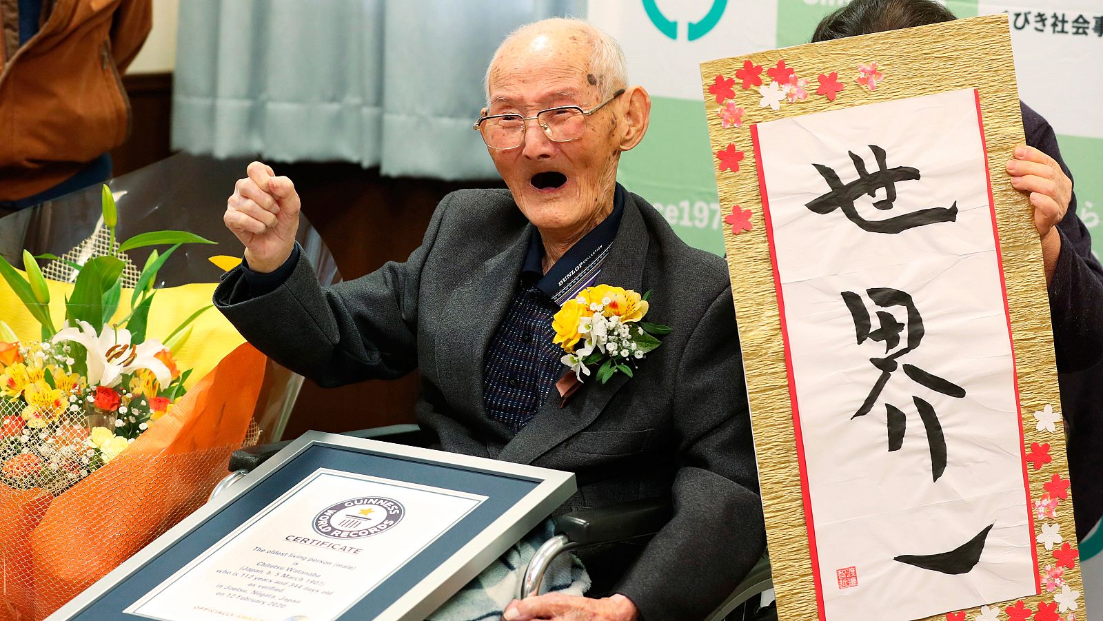 Muere el hombre más anciano del mundo 11 días después de recibir el Guinness World Record