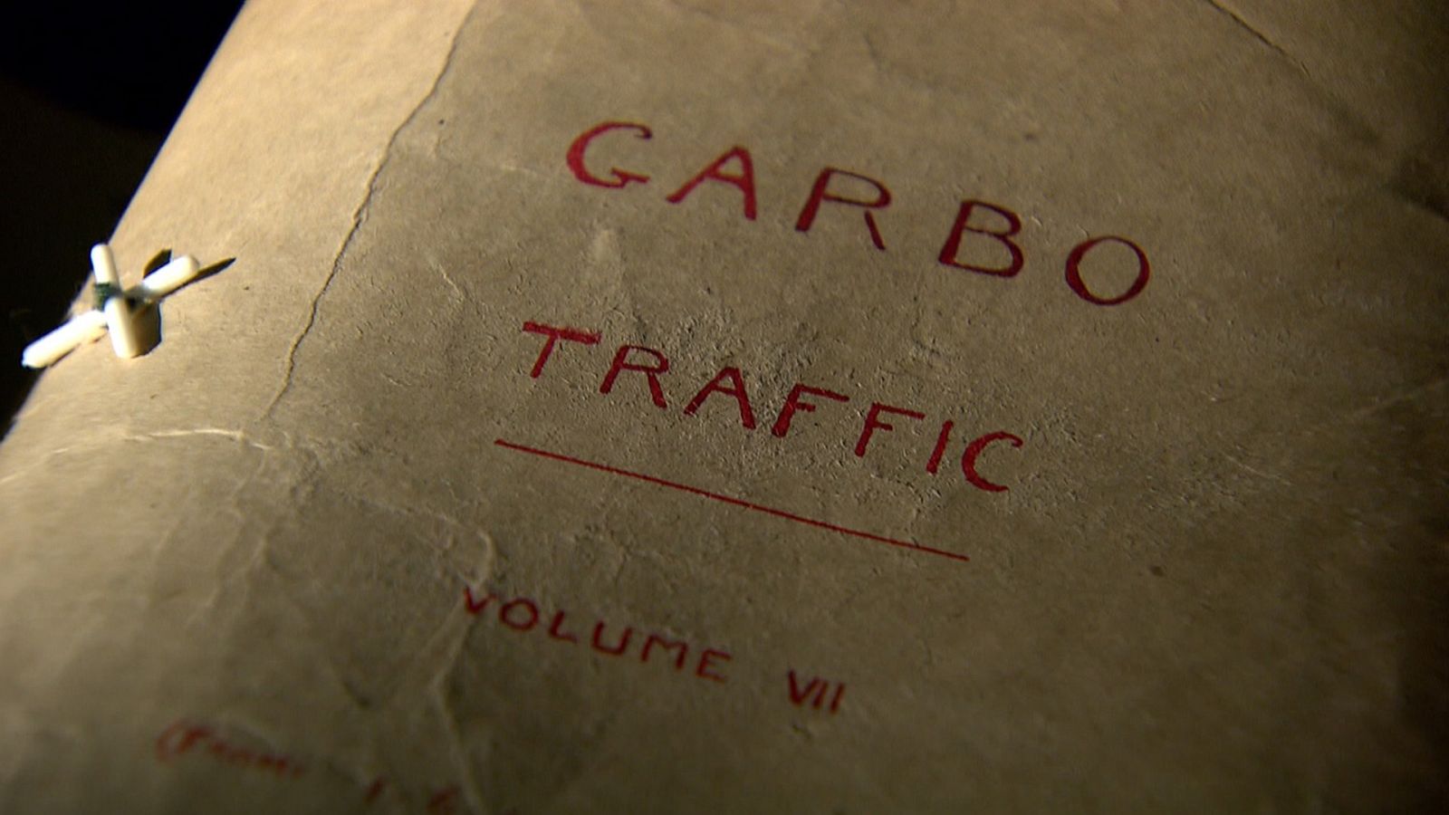 Carpeta del mensaje que cambió la historia en la II Guerra Mundial