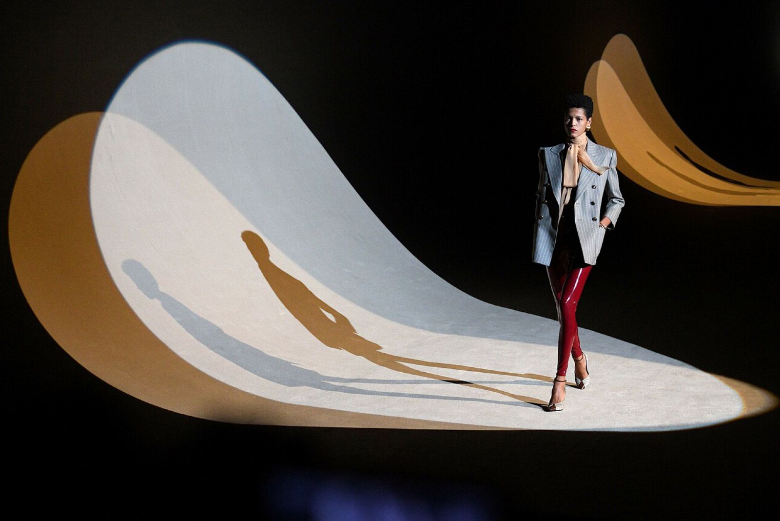 Desfile de Saint Laurent