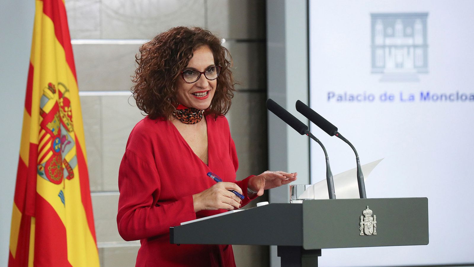 La ministra de Hacienda y portavoz del Gobierno, María Jesús Montero