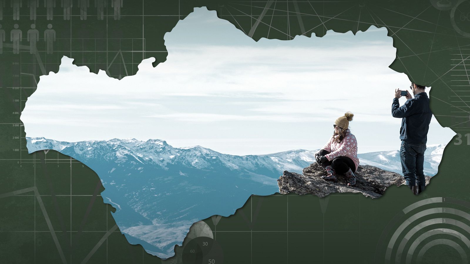 La evolución de Andalucía en 40 años, en gráficos