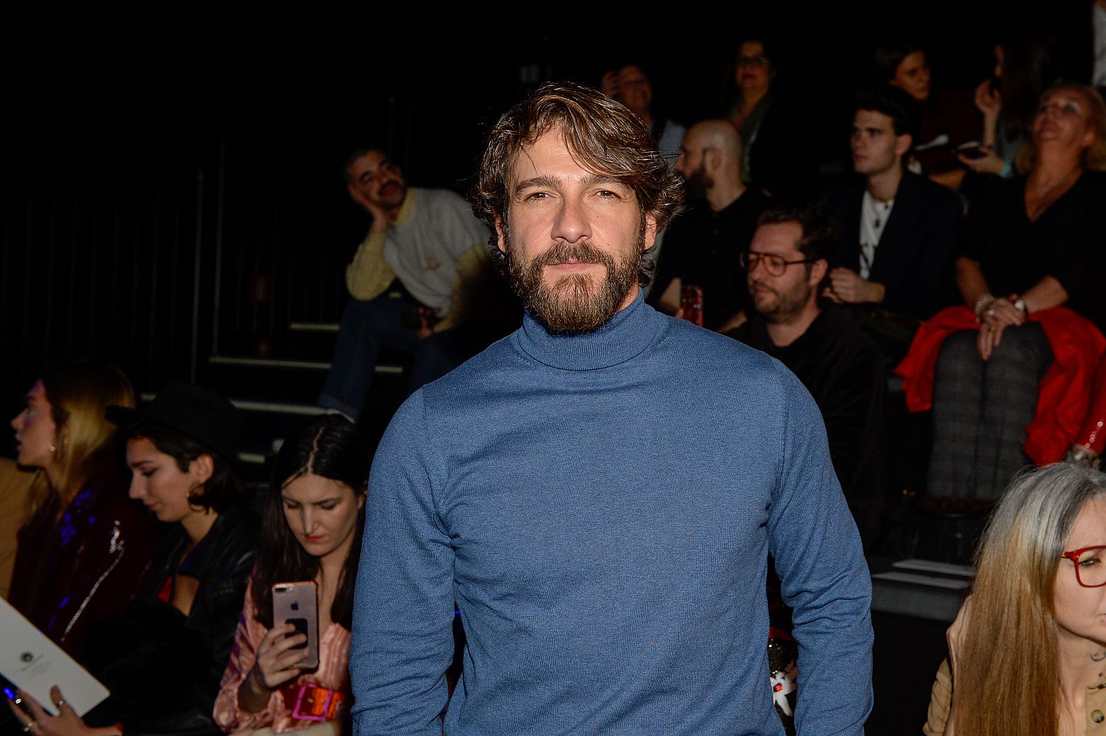 Félix Gómez durante la Pasarela Cibeles Fashion Week Madrid