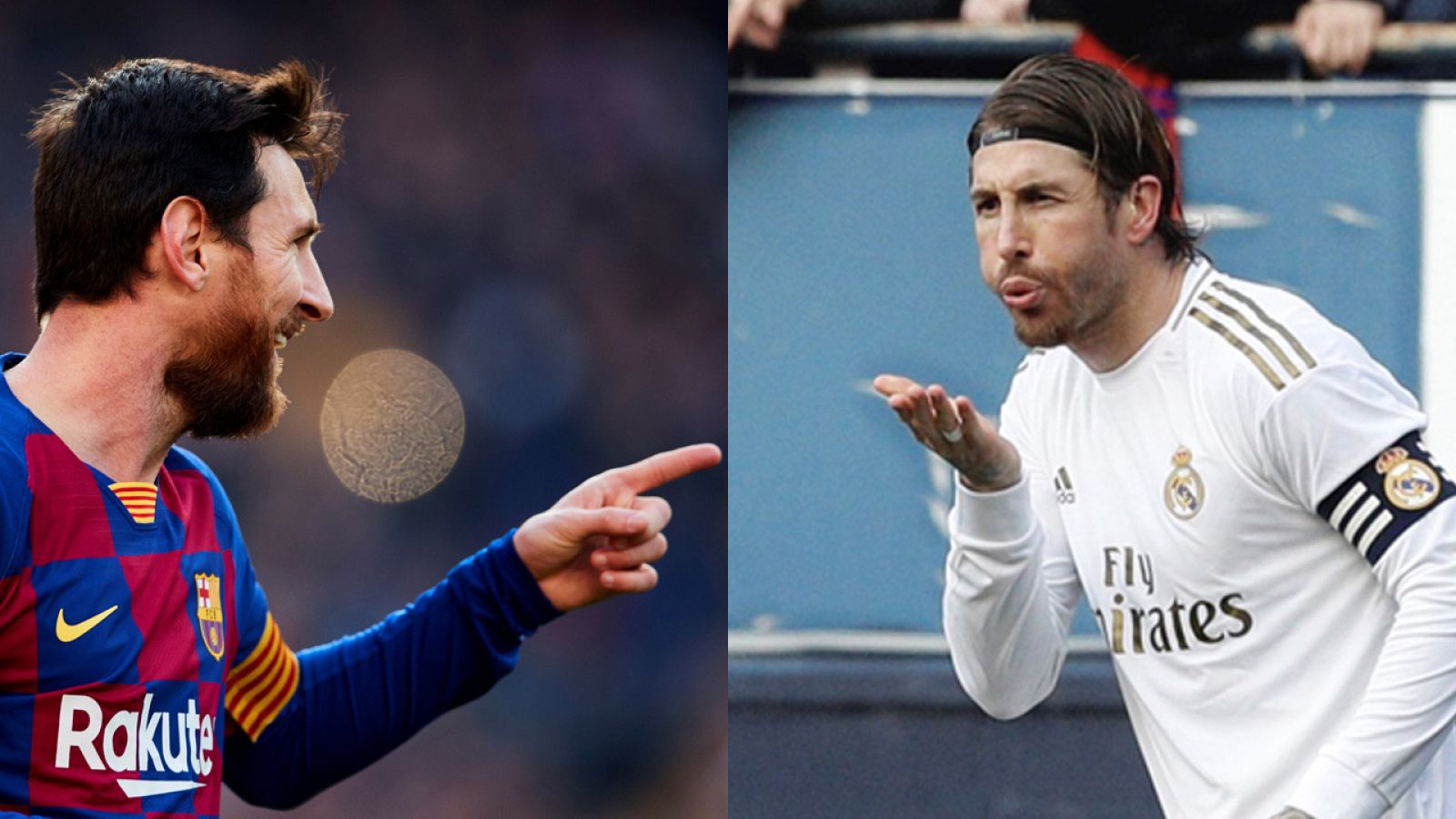 Leo Messi y Sergio Ramos