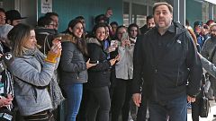 Junqueras sale de la cárcel para dar clase en la universidad