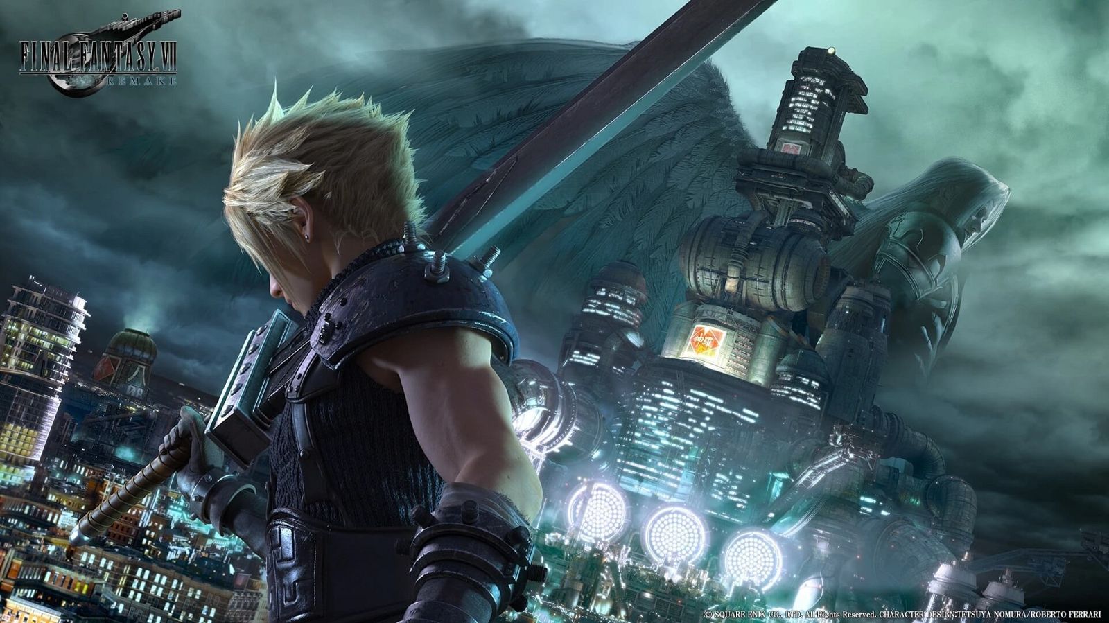 Cartel promocional del videojuego 'Final Fantasy VII Remake'