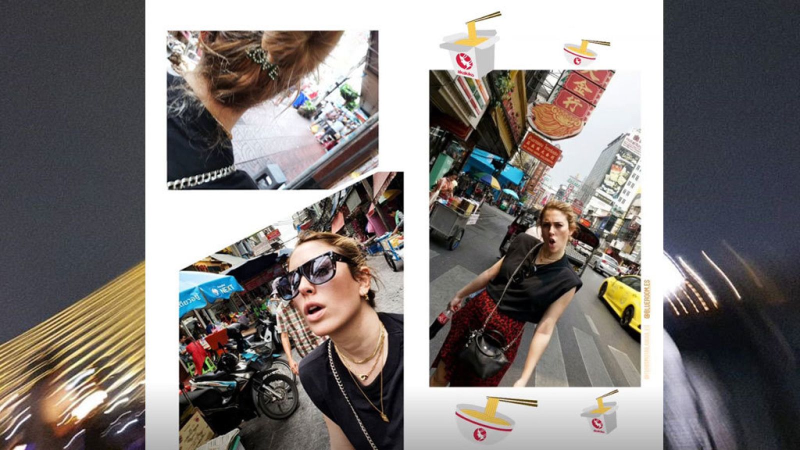 Imágenes de Blanca Suárez en Bangkok