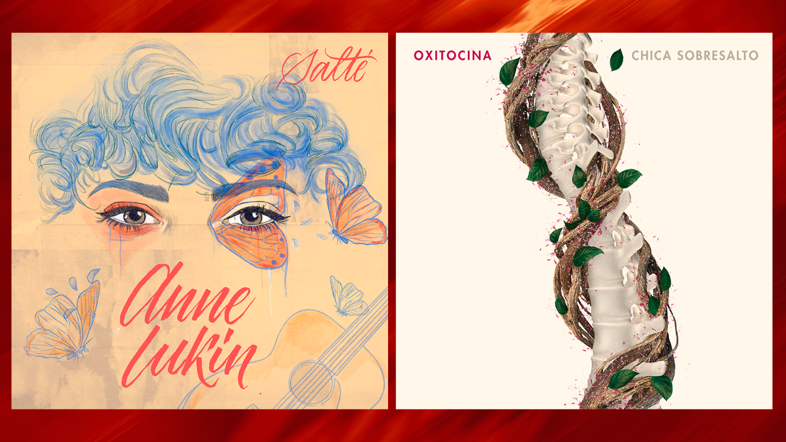 OT 2020 - Las portadas de los singles de Maialen y Anne