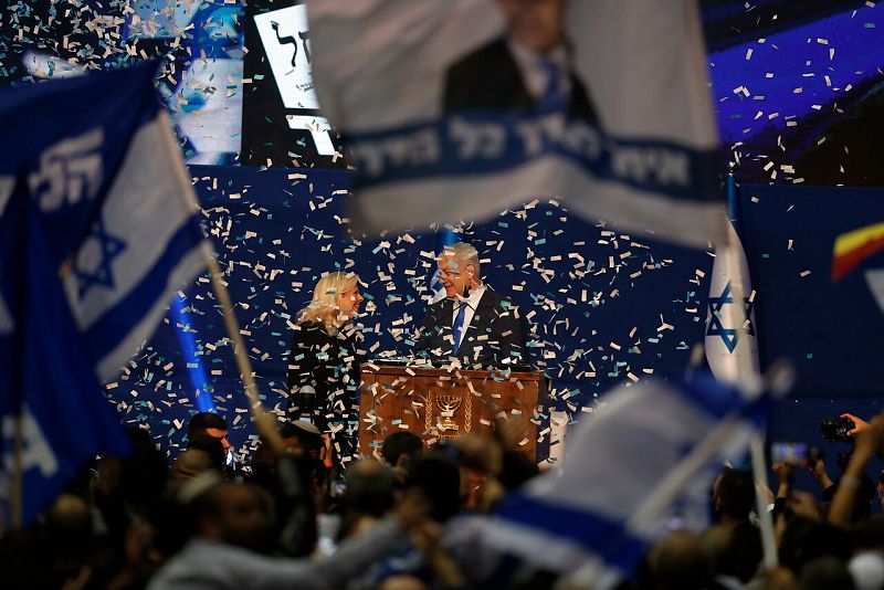 Netanyahu gana las elecciones en Israel, pero se queda sin la mayoría suficiente para gobernar