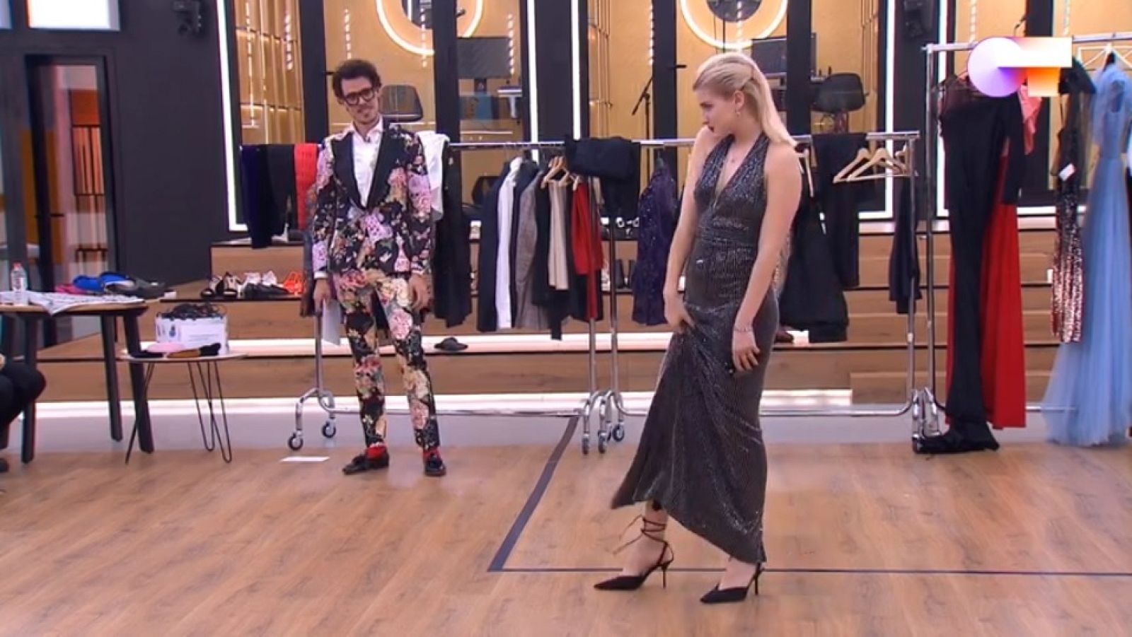 OT 2020- Samantha posa en la clase de estilo de Juan Avellaneda