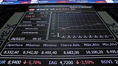 El IBEX 35 cierra su segunda peor semana del año tras caer un 4% lastrado por el impacto económico del coronavirus