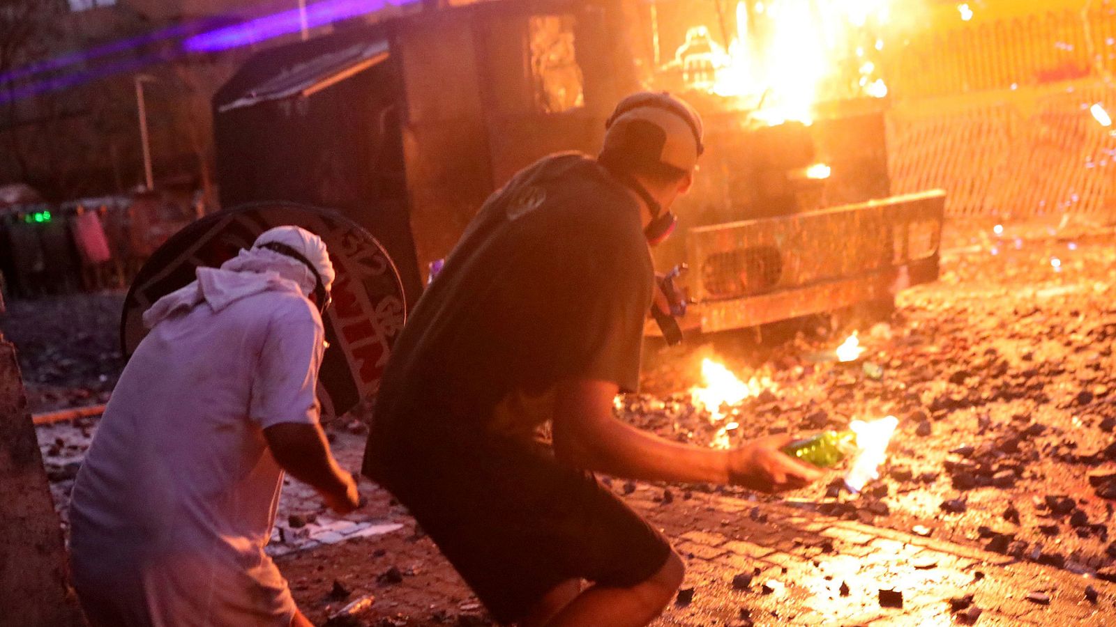 Protestas en Santiago de Chile
