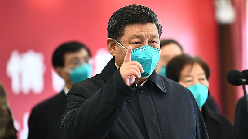 El presidente de China visita por primera vez Wuhan desde que surgió el brote del coronavirus